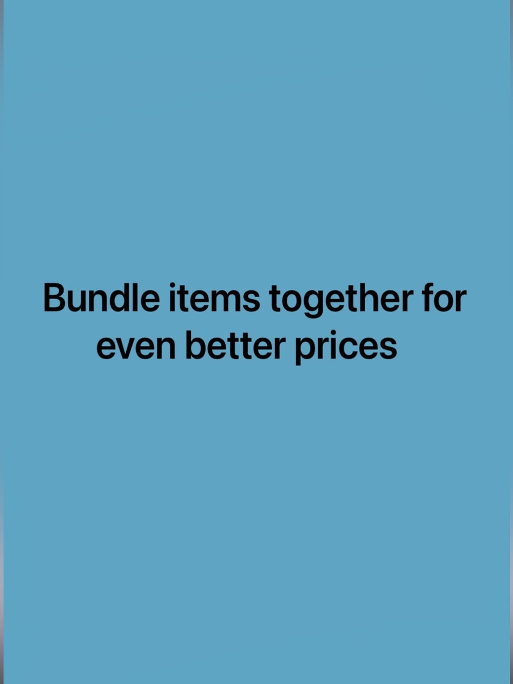 Listing Placeholder - Bundle Items